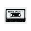 Three One G "Tape Logo" Sticker