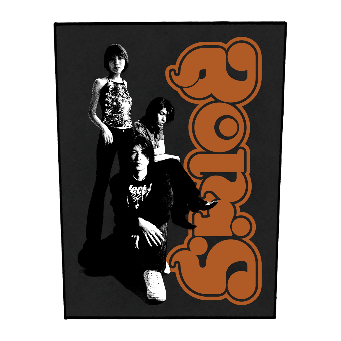 Boris "Heavy Rocks: Band" Back Patch