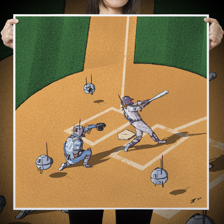 Andrew Gomez IV βThe Game is Still the Gameβ Giclee Print