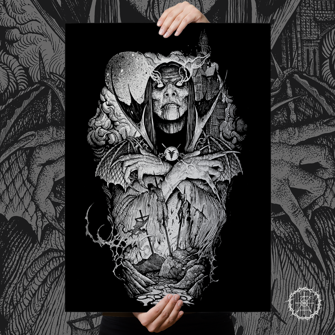 Grindesign “Vlad” Giclee Print