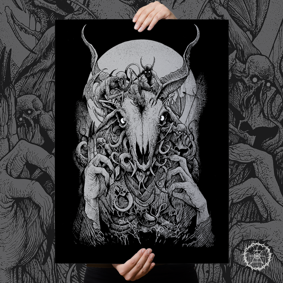 Grindesign “Capra Dei” Giclee Print