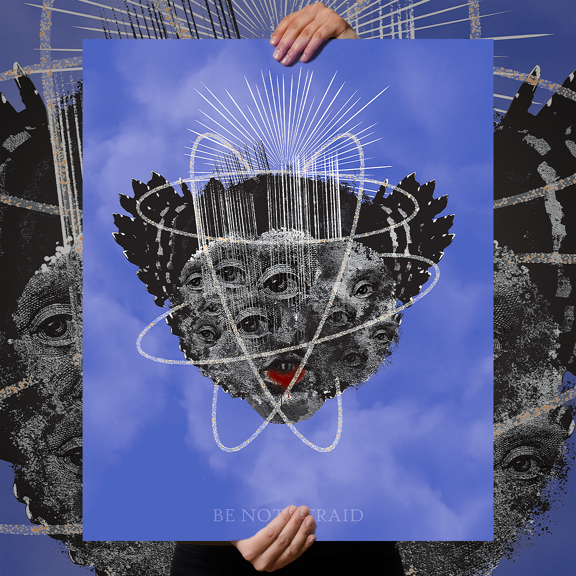 Hell Simulation "Be Not Afraid" Giclee Print