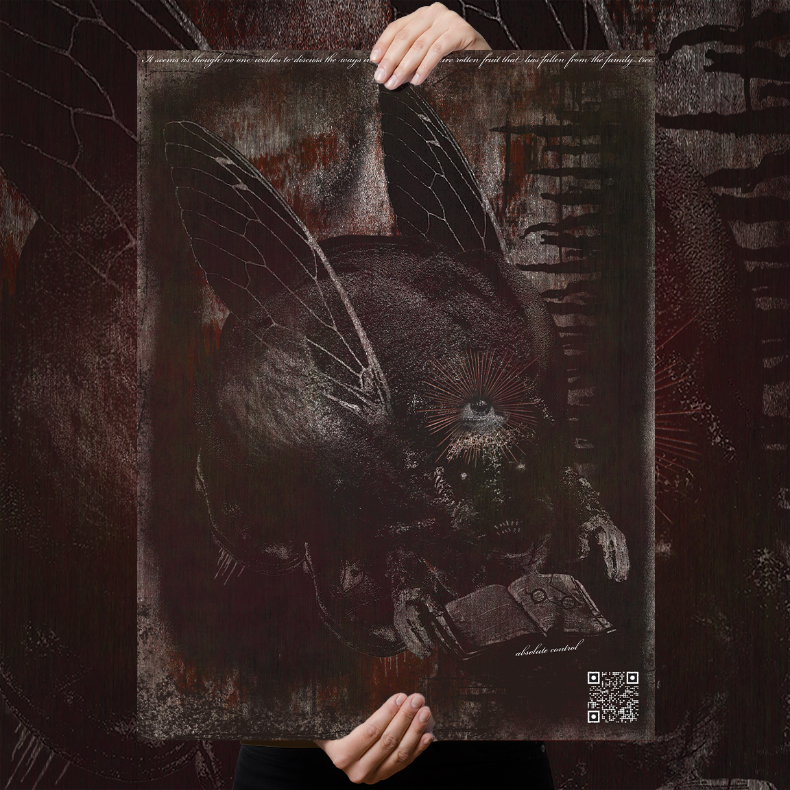 Hell Simulation "The Fly" Giclee Print