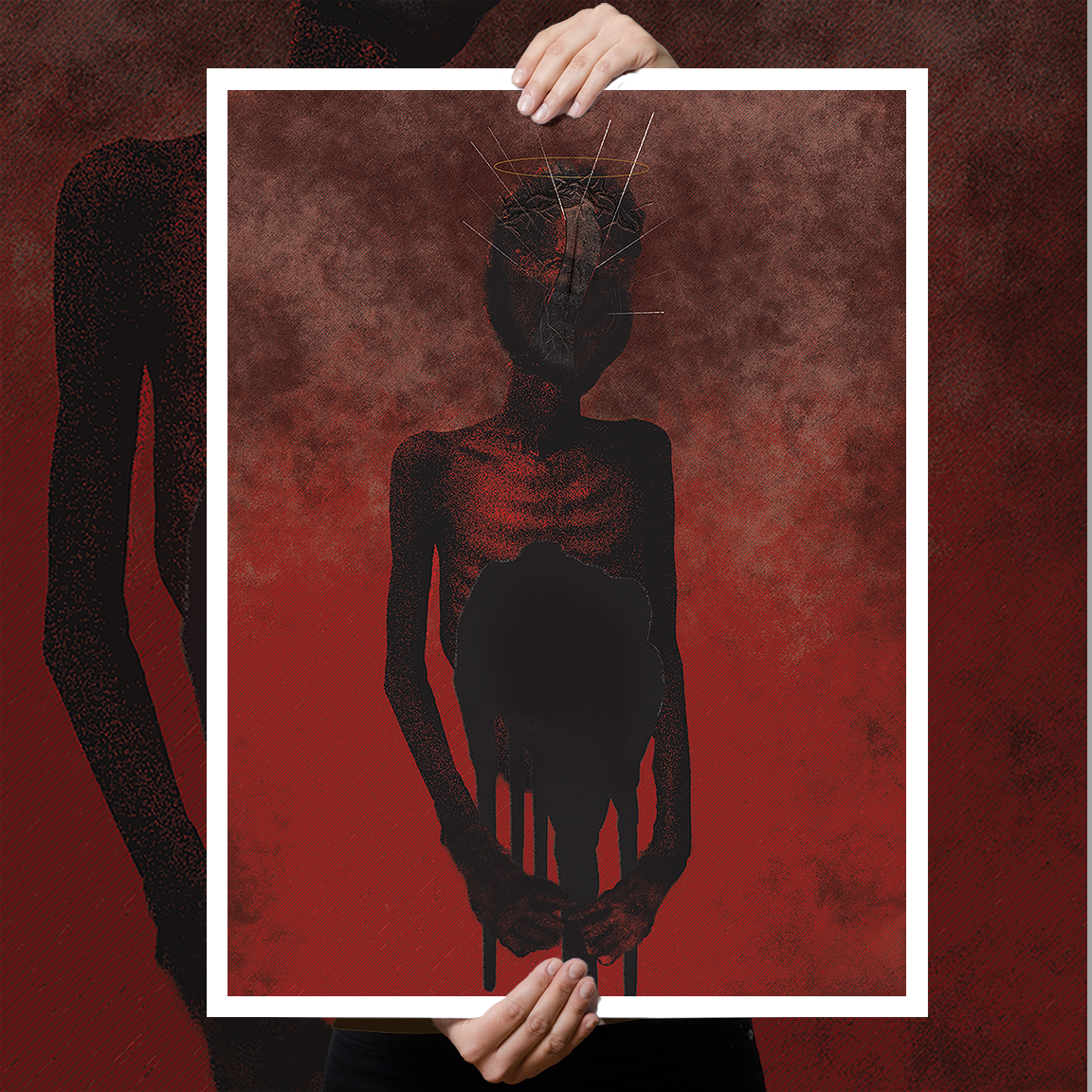 Hell Simulation "The Saint" Giclee Print