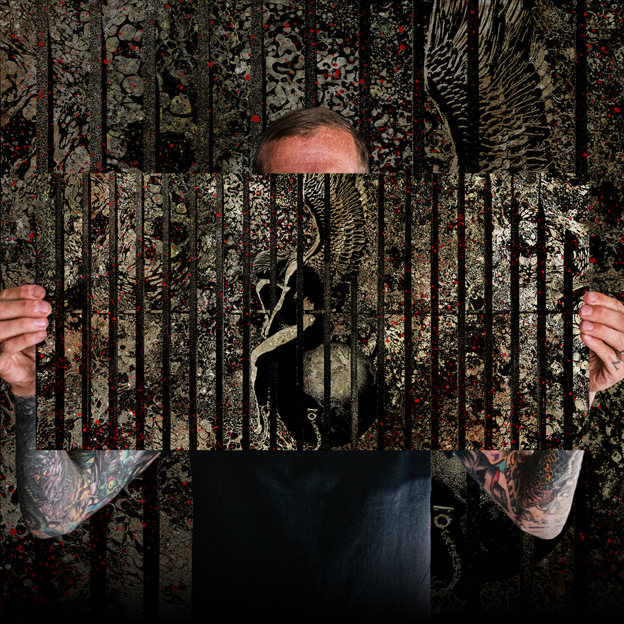 J. Bannon "LINE Series: Gilded Cage" Giclee Print