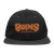 Boris "Heavy Rocks: Orange Logo" Black Dad Hat