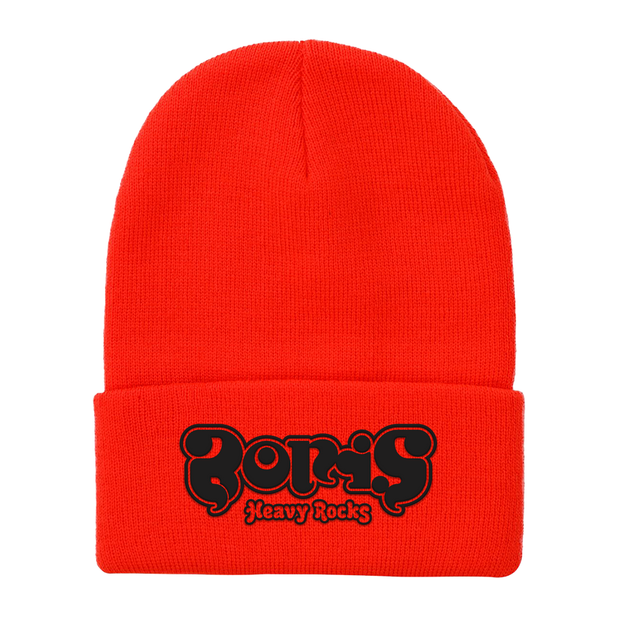 Boris "Heavy Rocks" DRI DUCK Blaze Orange Embroidered Beanie