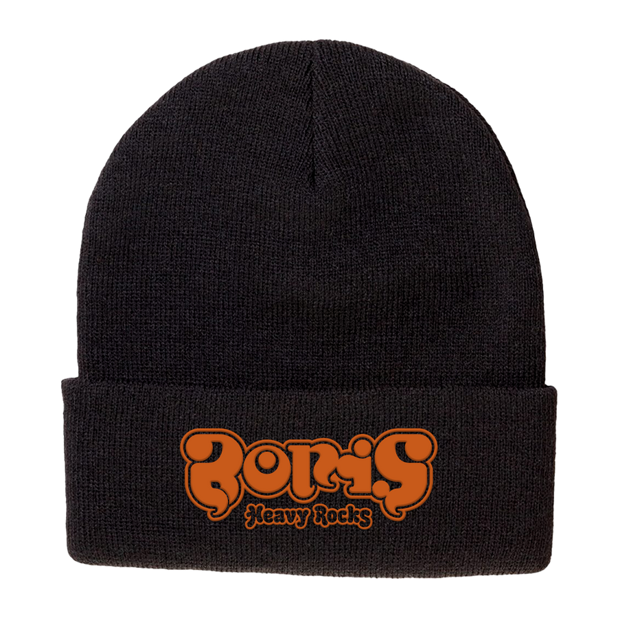 Boris "Heavy Rocks" DRI DUCK Black Embroidered Beanie