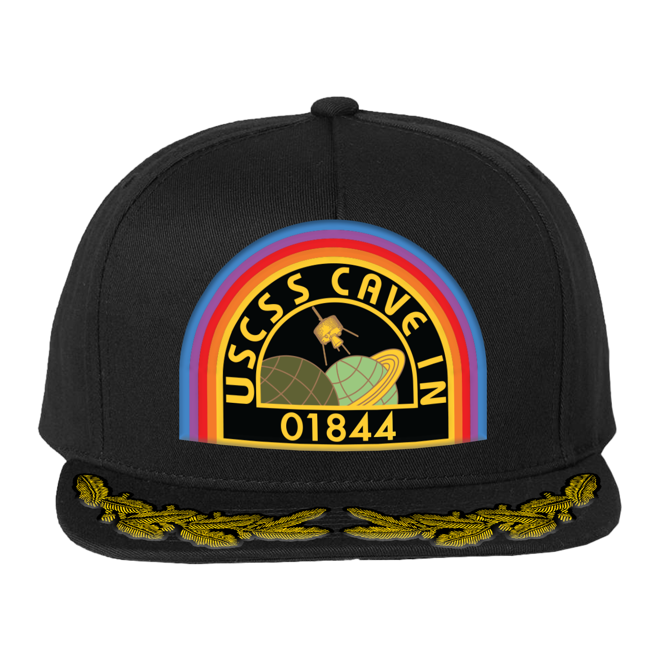 Cave In "USCSS Cave In" Black Five Panel Hat