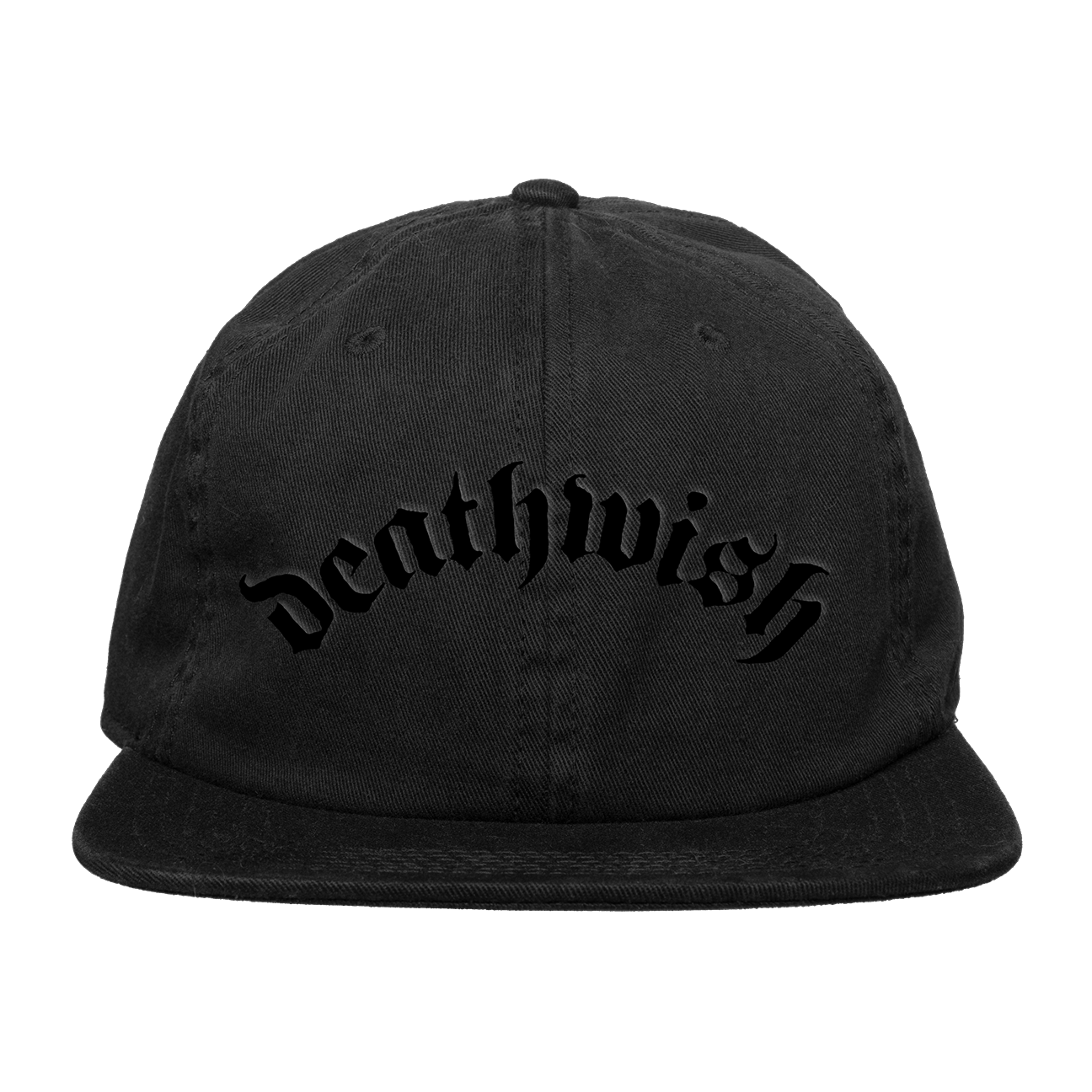 Deathwish "Arch: Black" Black Dad Hat