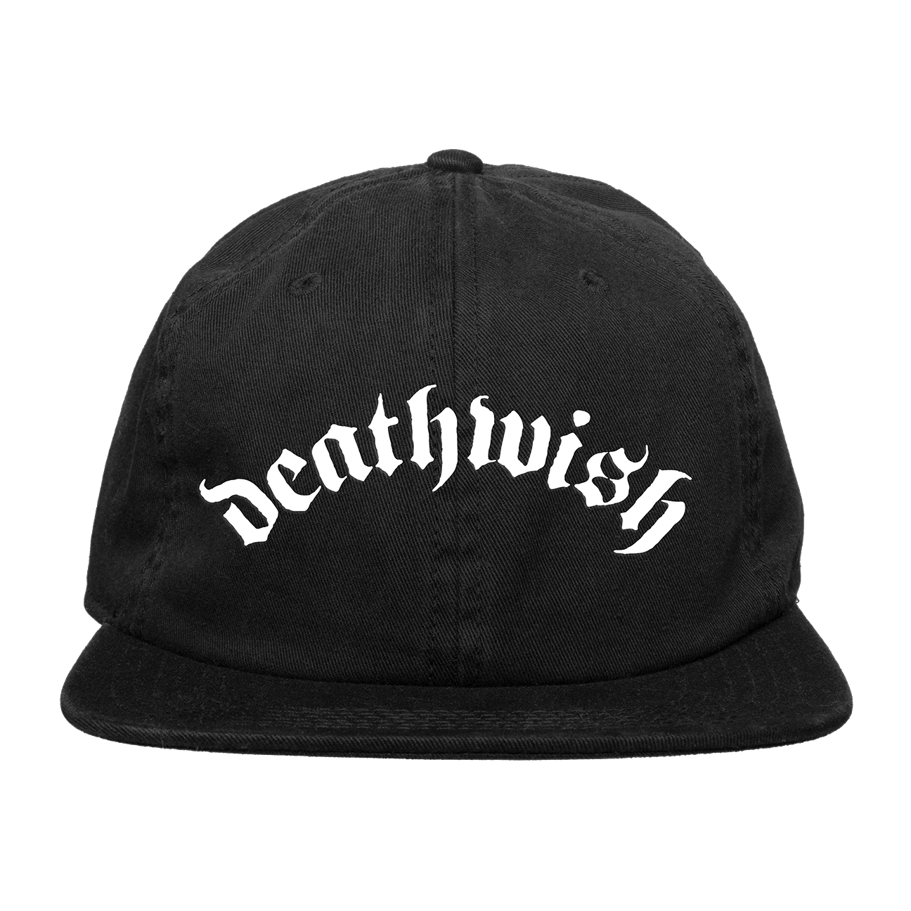 Deathwish "Arch: White" Black Dad Hat