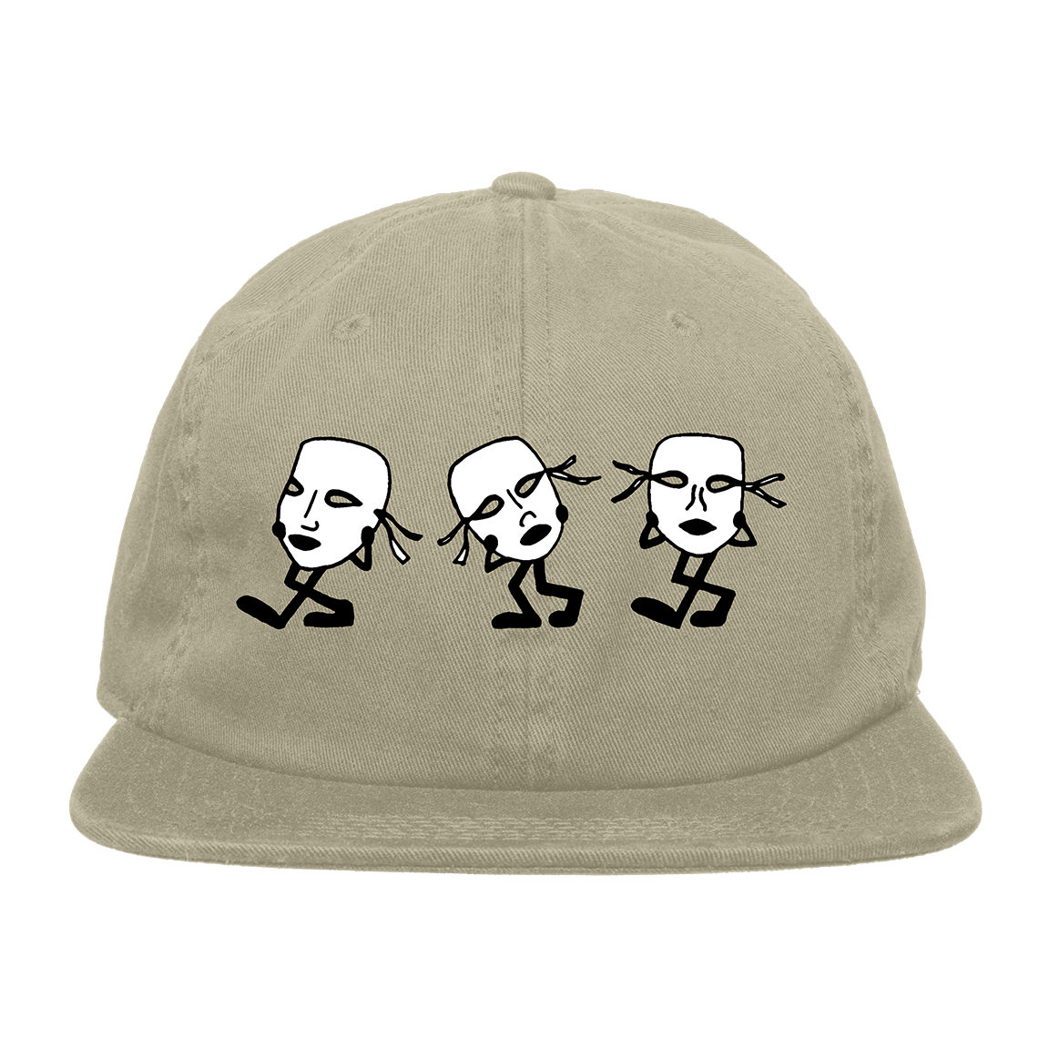 Gouge Away "Masks" Khaki Dad Hat