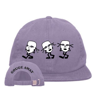 Gouge Away "Masks" Lavender Dad Hat