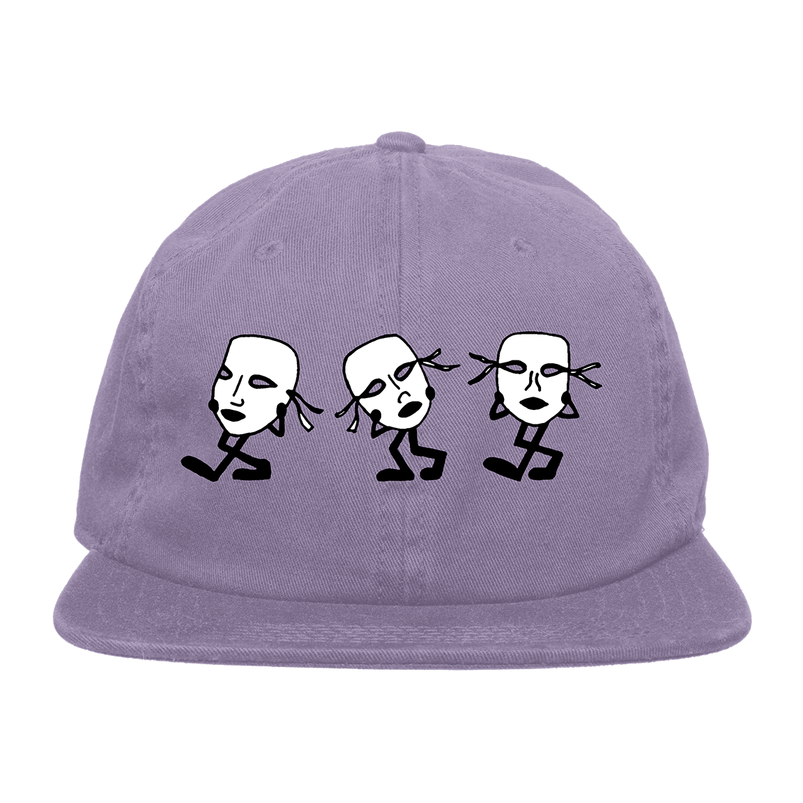Gouge Away "Masks" Lavender Dad Hat
