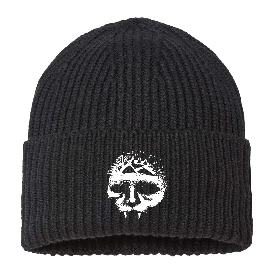 Integrity "Skull" Premium Black Beanie