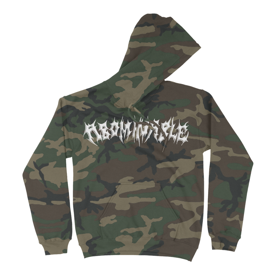 Abominable Electronics "Logo" Premium Forest Camo Hooded Sweatshirt