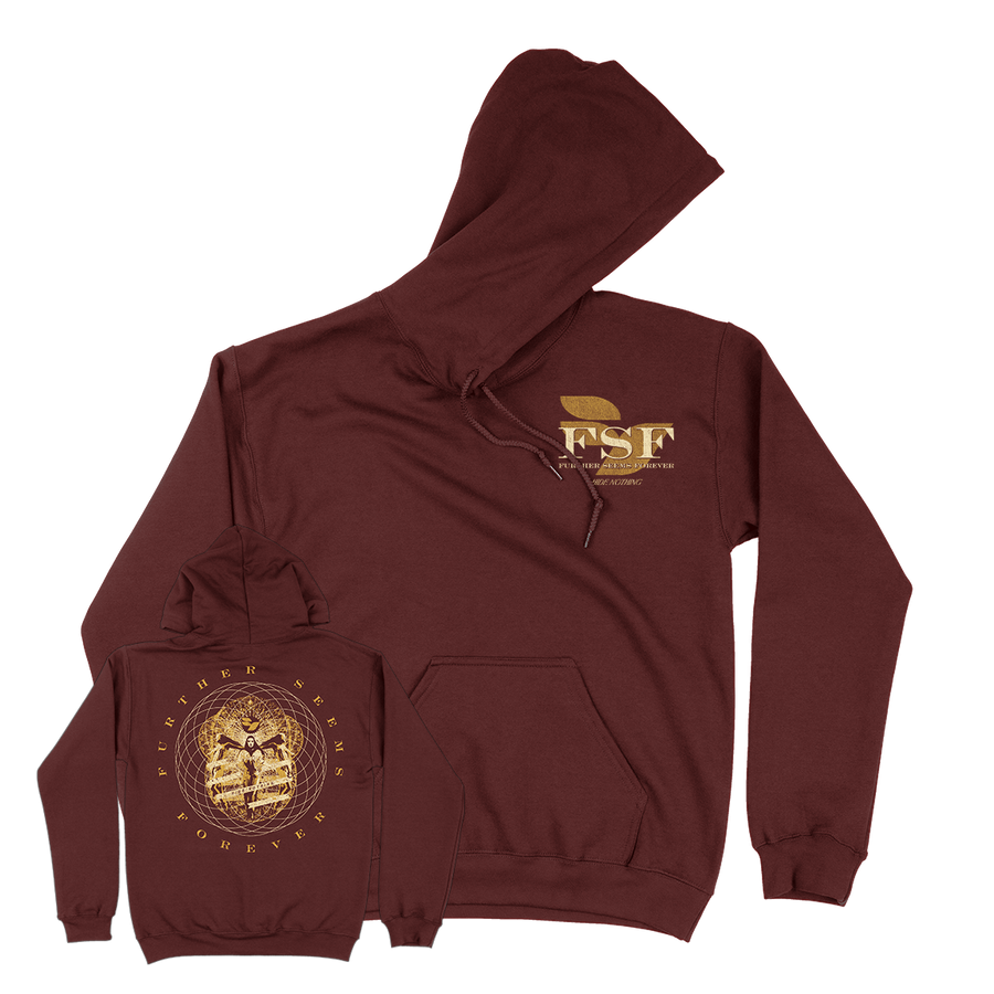 Further Seems Forever "Hide Nothing" Maroon Hooded Sweatshirt