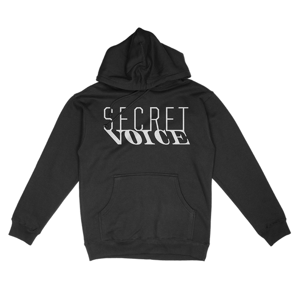 Secret Voice “Logo” Black Hooded Sweatshirt Deathwish Inc