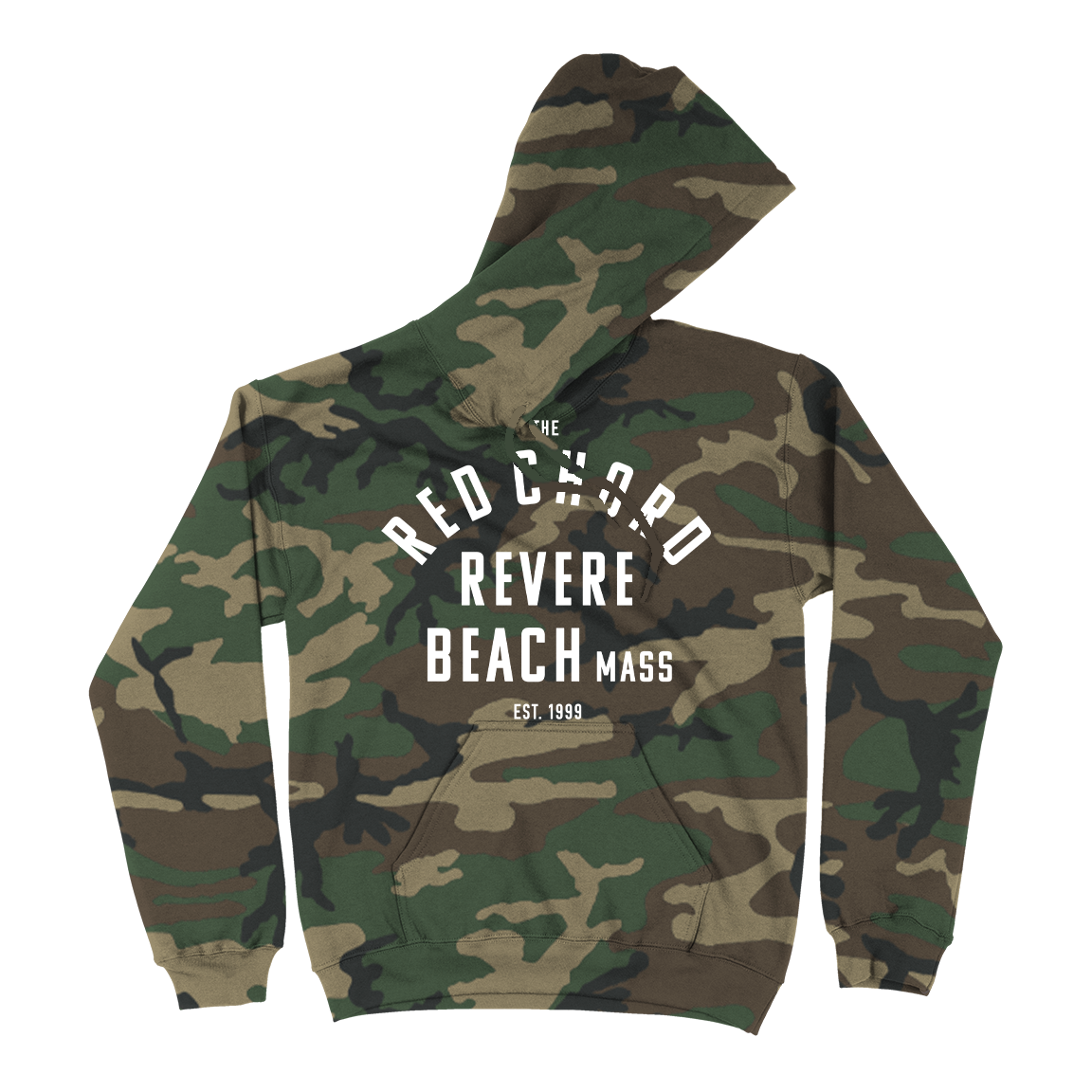 The Red Chord "Revere Beach" Camo Hooded Sweatshirt