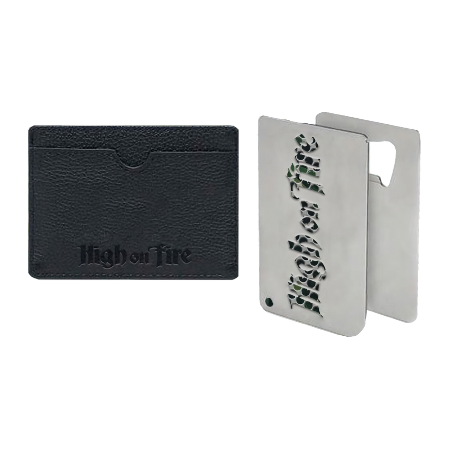 High On Fire "Logo" Wallet / Grinder / Bottle Opener