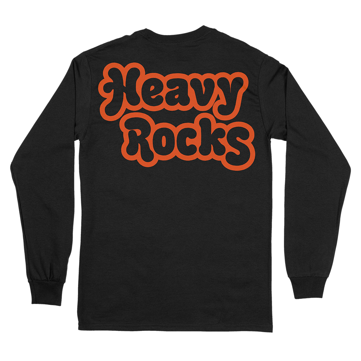 Boris "Heavy Rocks" Premium Black Longsleeve