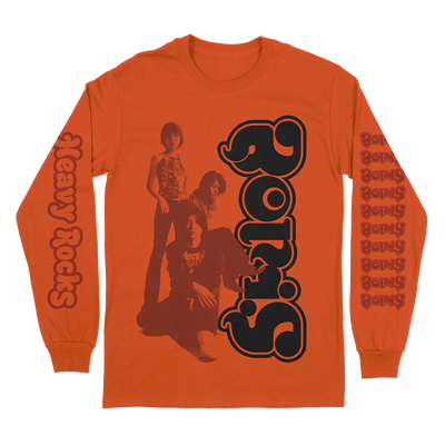 Boris "Heavy Rocks" Premium Orange Longsleeve
