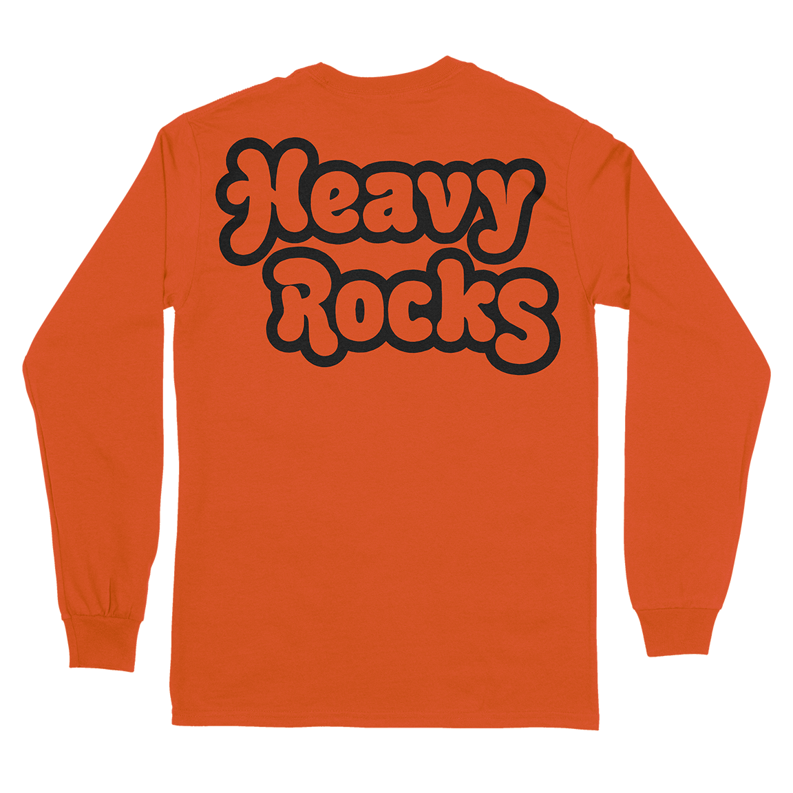 Boris "Heavy Rocks" Premium Orange Longsleeve