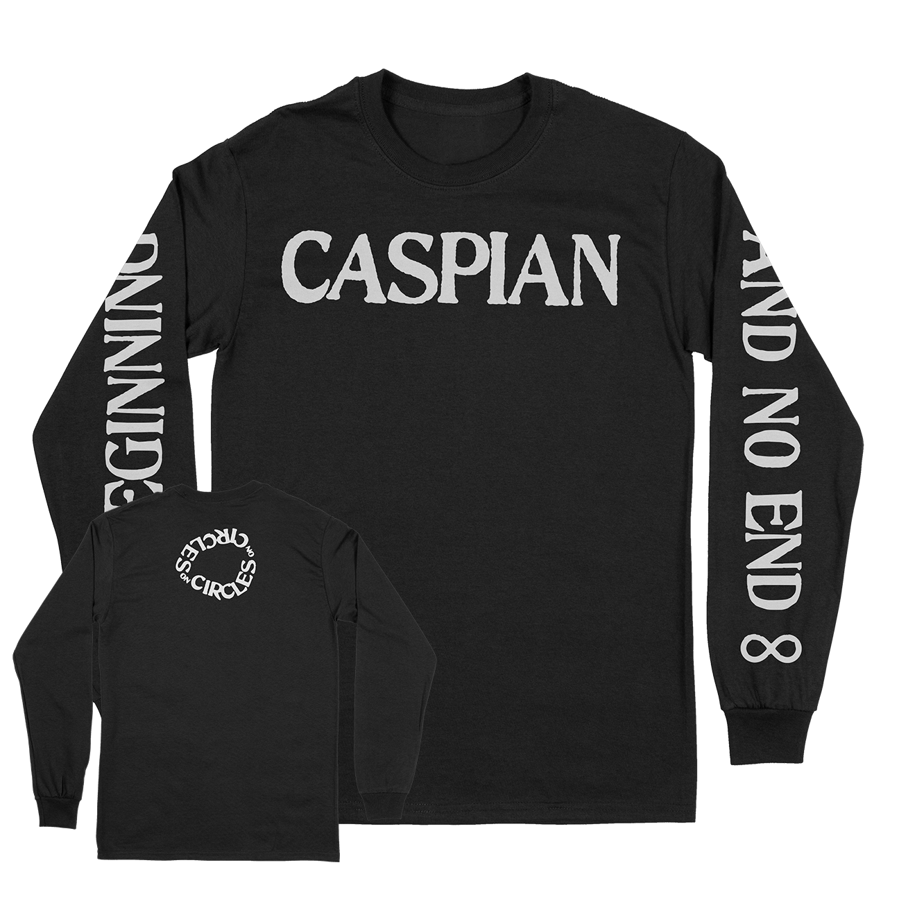 Caspian "On Circles" Black Longsleeve