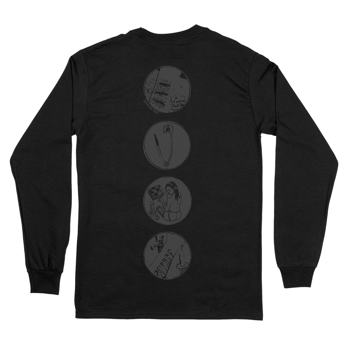 Couch Slut "You Could Do It Tonight" Black Longsleeve