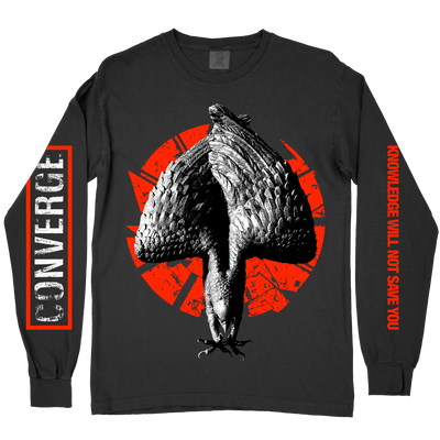 Converge "Knowledge Will Not Save You" Premium Black Longsleeve