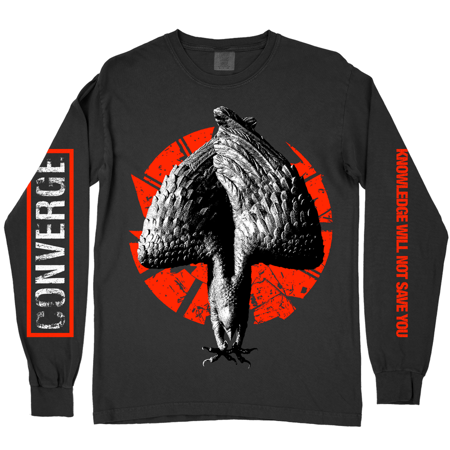 Converge "Knowledge Will Not Save You" Premium Black Longsleeve