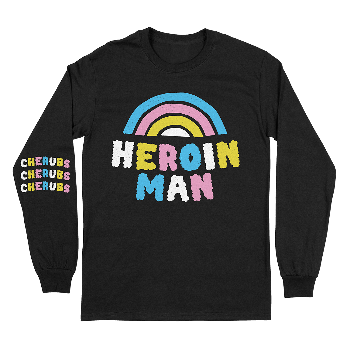 Cherubs "Heroin Man" Black Longsleeve