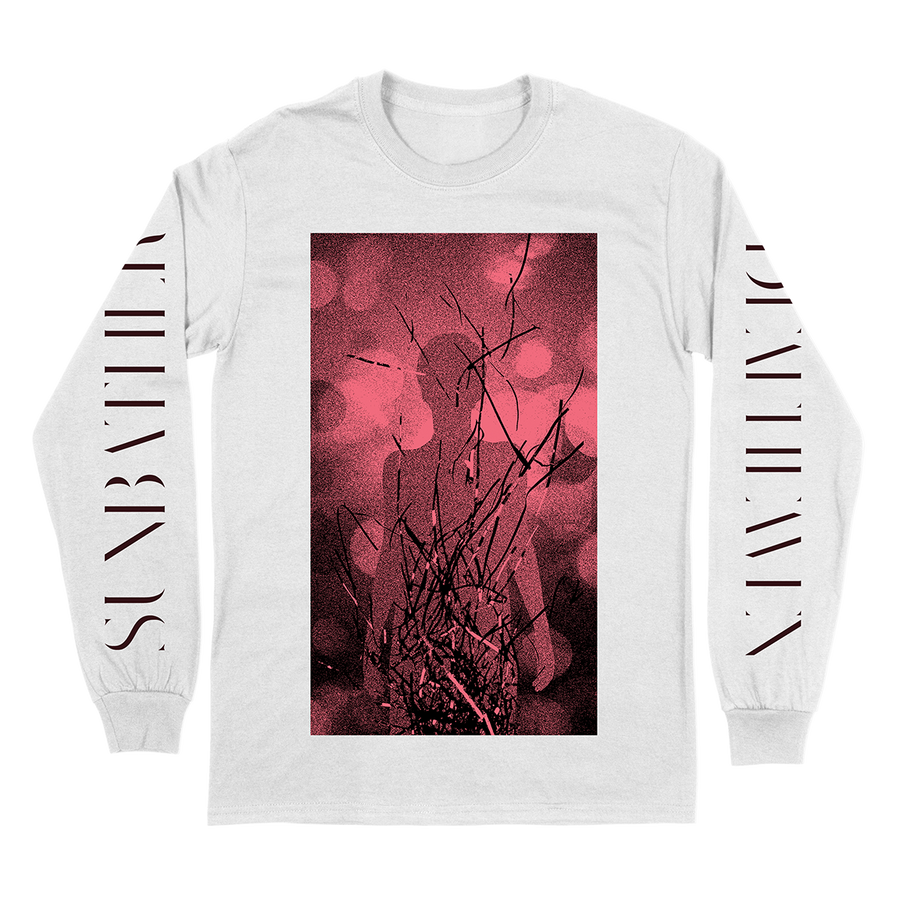 Deafheaven "Sunbather: Silhouette" White Longsleeve