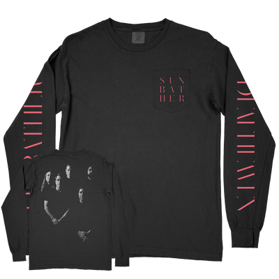 Deafheaven "Sunbather: 2023" Premium Black Pocket Longsleeve