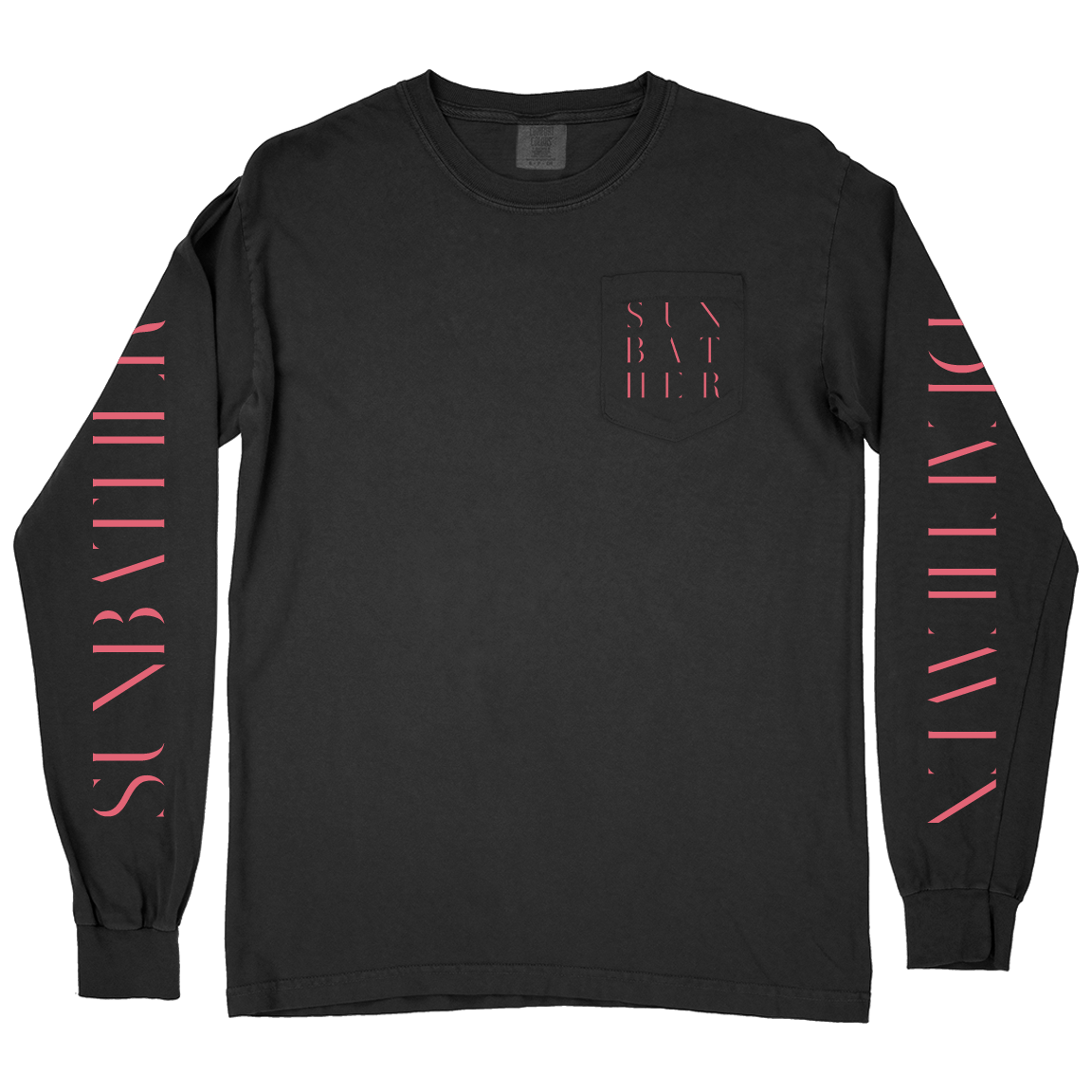 Deafheaven "Sunbather: 2023" Premium Black Pocket Longsleeve