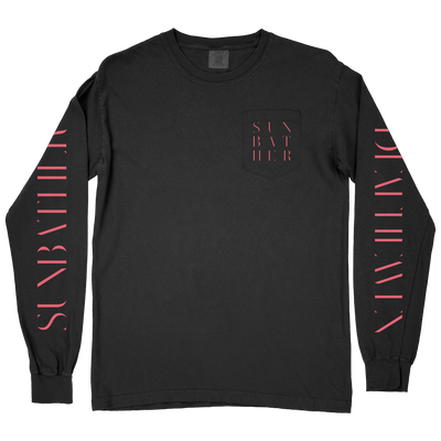 Deafheaven "Sunbather: 2023" Premium Black Pocket Longsleeve