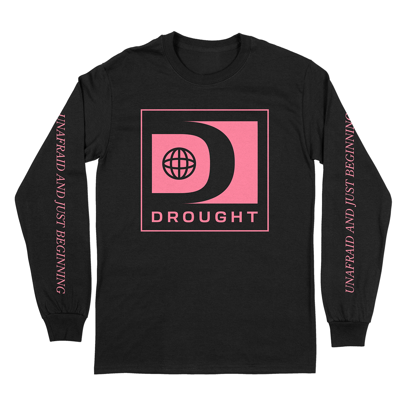 DROUGHT "Global" Black Longsleeve