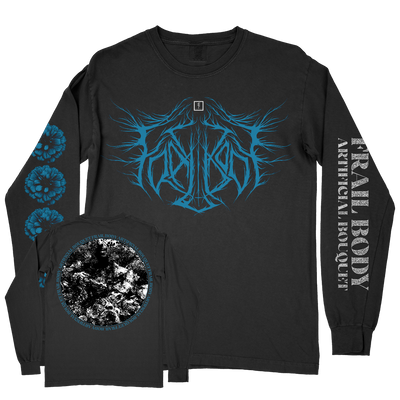 Frail Body "Artificial Bouquet: Logo" Premium Black Longsleeve