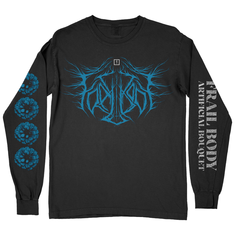 Frail Body "Artificial Bouquet: Logo" Premium Black Longsleeve