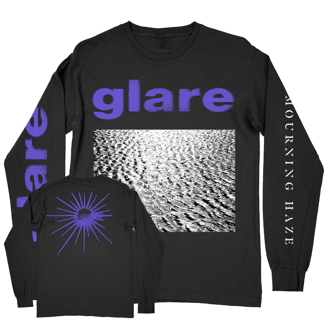 Glare "Mourning Haze" Premium Black Longsleeve