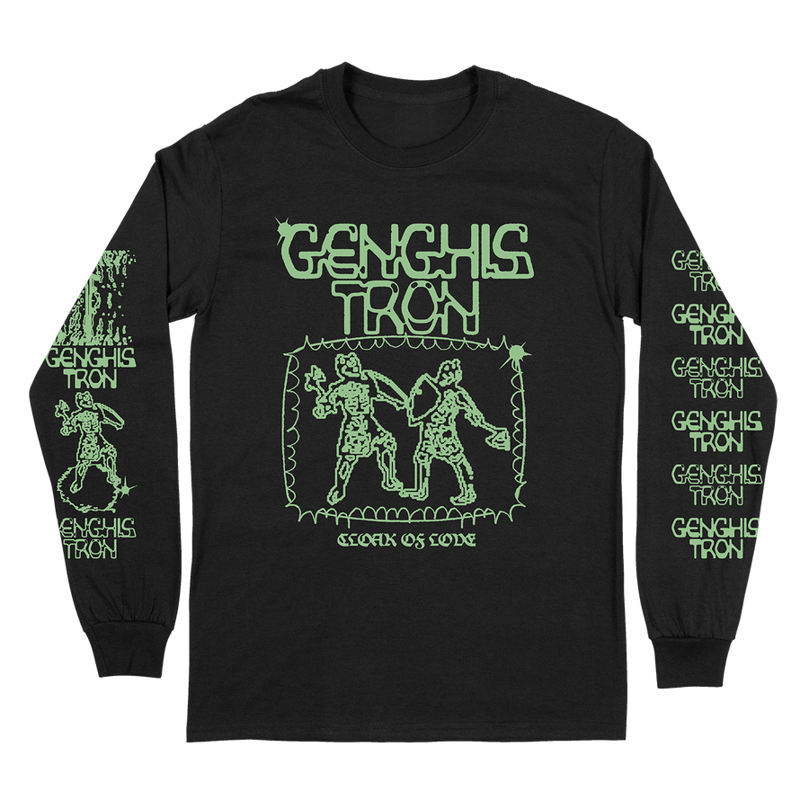 Genghis Tron "Cloak Of Love" Black Longsleeve