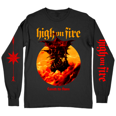 High On Fire "Cometh The Storm" Black Premium Longsleeve