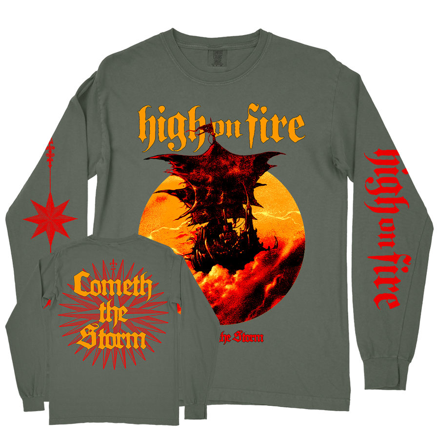 High On Fire "Cometh The Storm" Hemp Premium Longsleeve