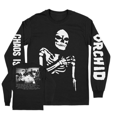 Orchid "Chaos Is Me" Black Longsleeve