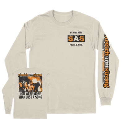 Stretch Arm Strong "For The Record" Natural Longsleeve