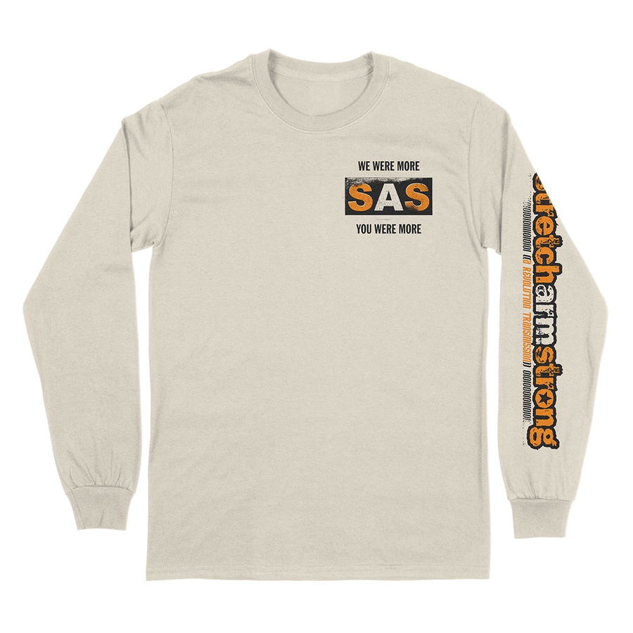 Stretch Arm Strong "For The Record" Natural Longsleeve