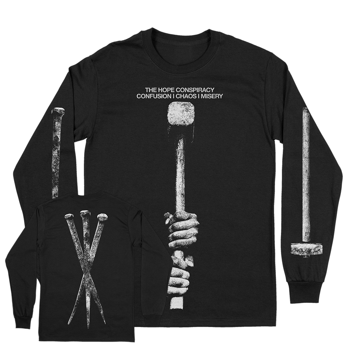 The Hope Conspiracy "CCM: Hammer" Black Longsleeve