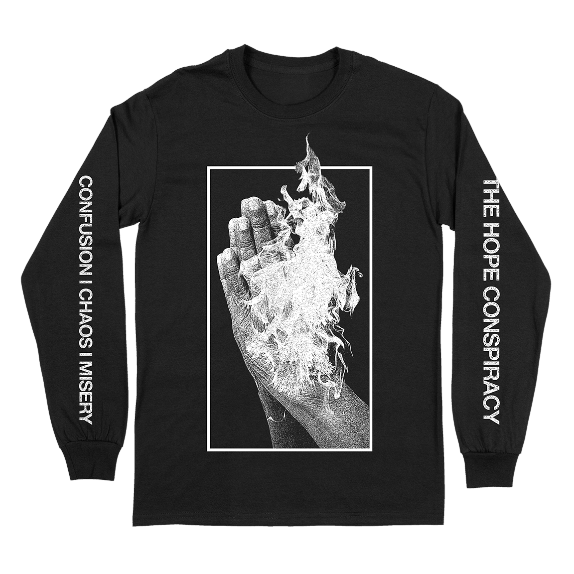 The Hope Conspiracy "CCM: Praying Hands" Black Longsleeve