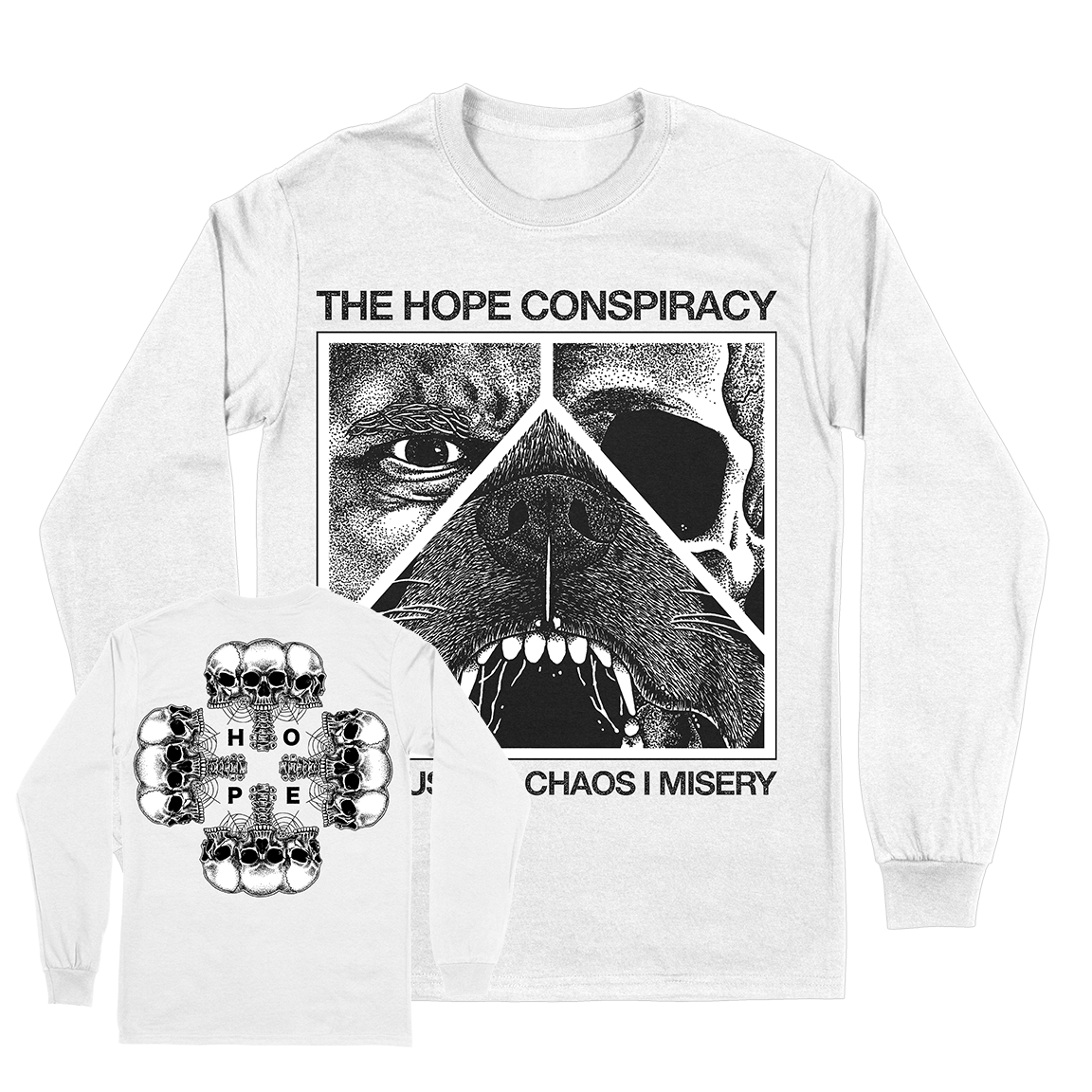 The Hope Conspiracy "CCM: Death Traitors" White Longsleeve
