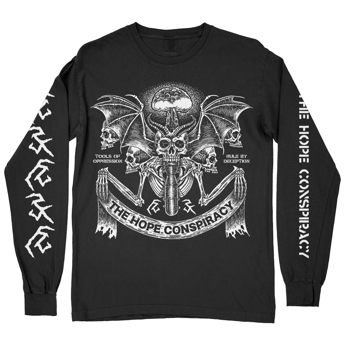 The Hope Conspiracy "Tools Of Oppression: Classic" Black Premium Longsleeve